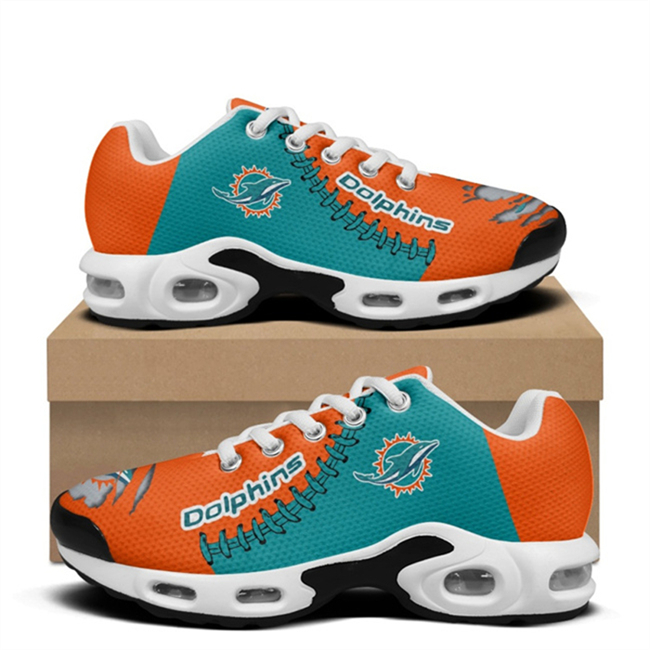 Men's Miami Dolphins Air TN Sports Shoes/Sneakers 001